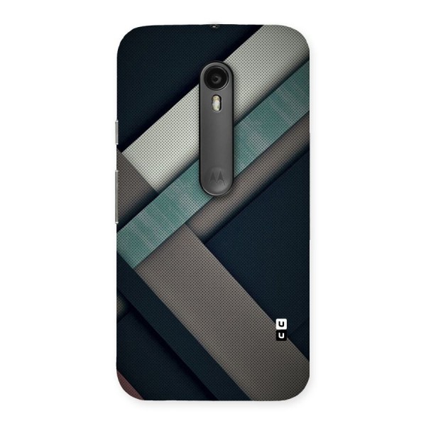 Dark Stripes Back Case for Moto G3