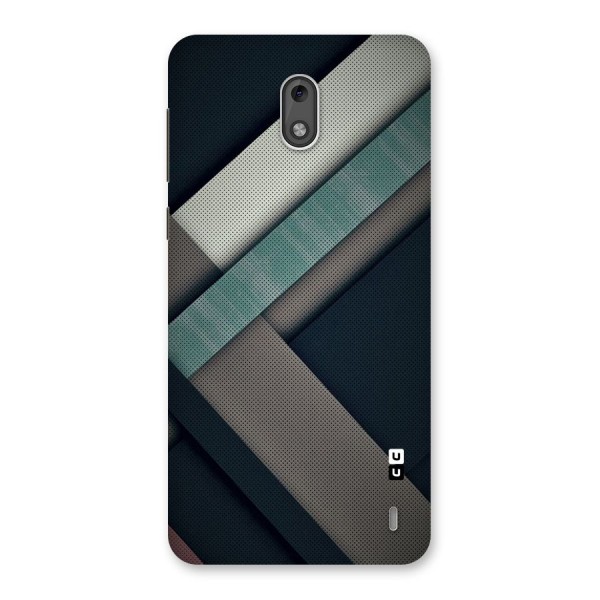 Dark Stripes Back Case for Nokia 2