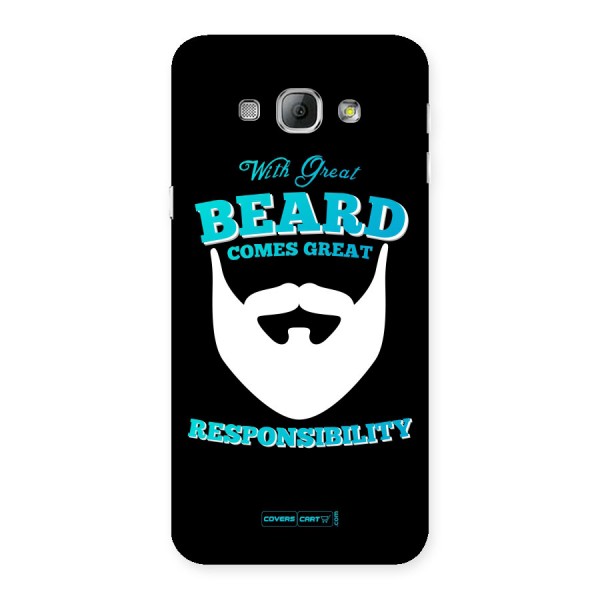 Dense Beard Back Case for Galaxy A8