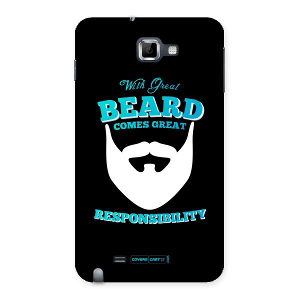 Dense Beard Back Case for Galaxy Note