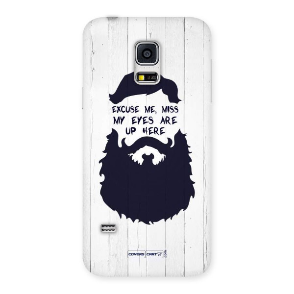 Dense Beard Back Case for Galaxy S5 Mini