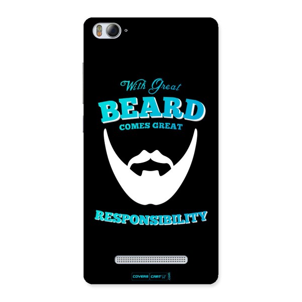 Dense Beard Back Case for Xiaomi Mi4i