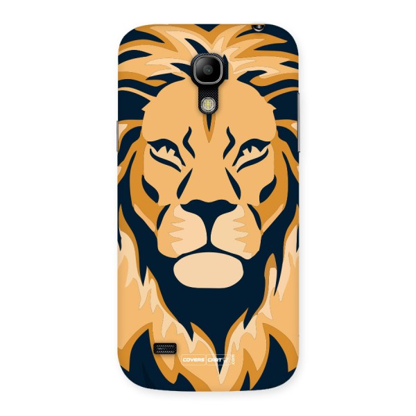 Designer Lion Back Case for Galaxy S4 Mini