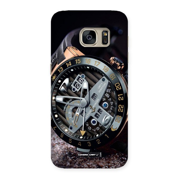 Designer Stylish Watch Back Case for Galaxy S7