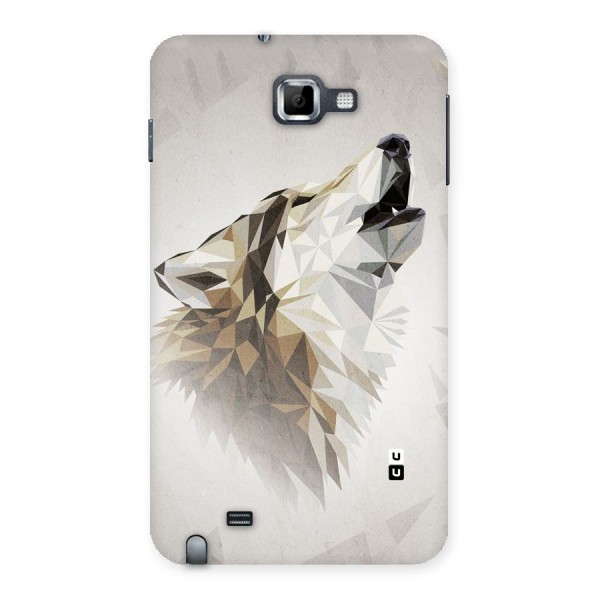 Diamond Wolf Back Case for Galaxy Note