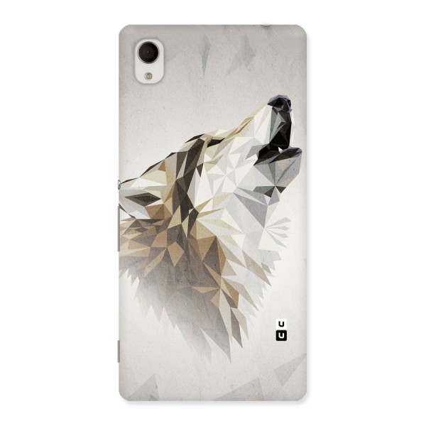 Diamond Wolf Back Case for Sony Xperia M4