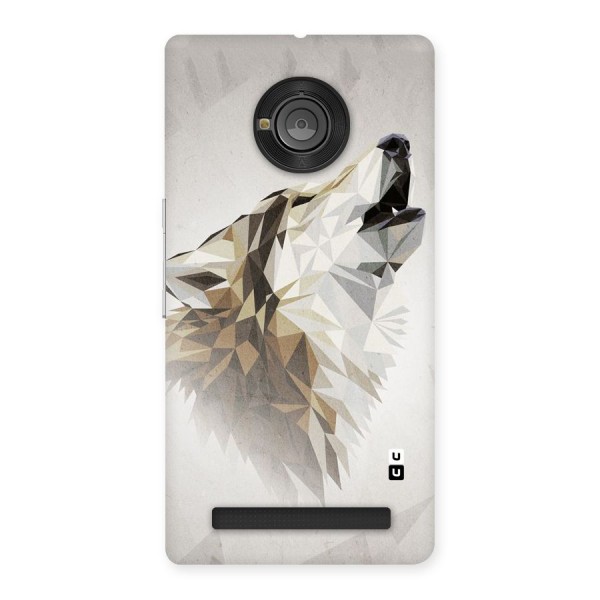 Diamond Wolf Back Case for Yu Yuphoria