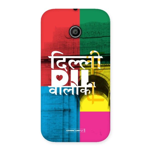 Delhi Citystyle Back Case for Moto E