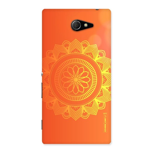 Diwali Rangoli Back Case for Sony Xperia M2