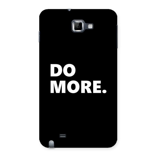 Do More Back Case for Galaxy Note