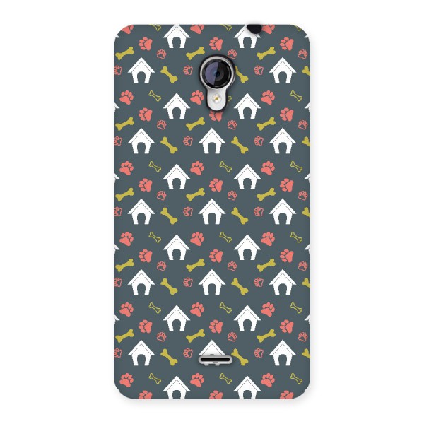 Dog Pattern Back Case for Micromax Unite 2 A106