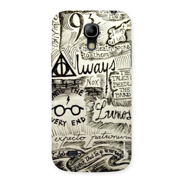 Doodle Art Back Case for Galaxy S4 Mini