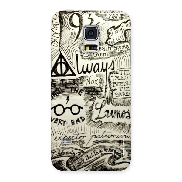 Doodle Art Back Case for Galaxy S5 Mini