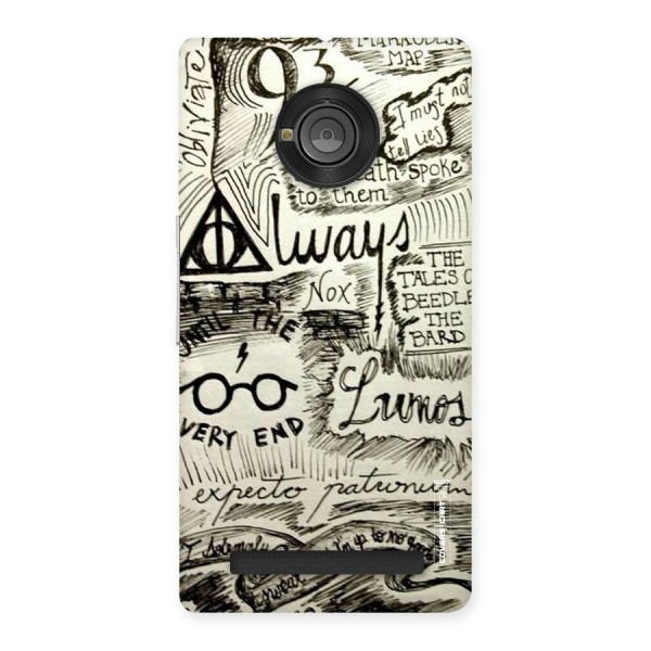 Doodle Art Back Case for Yu Yuphoria