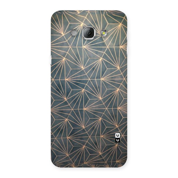 Dotted Lines Pattern Back Case for Galaxy A8