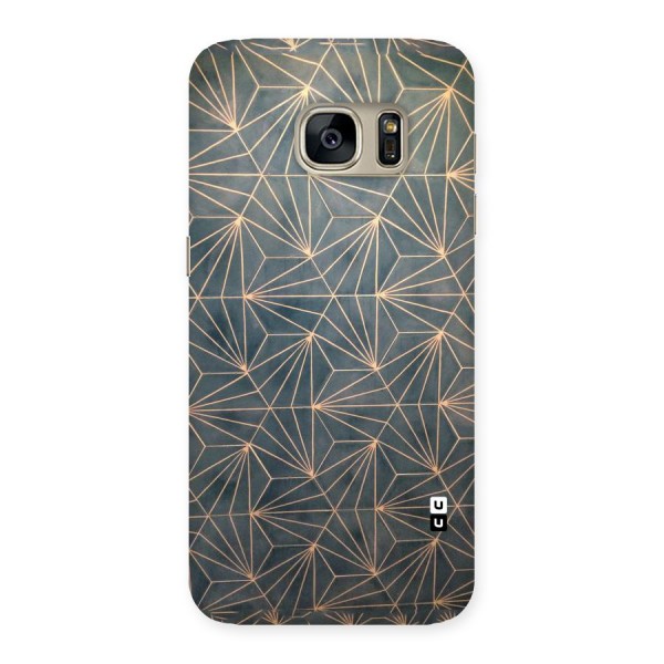 Dotted Lines Pattern Back Case for Galaxy S7