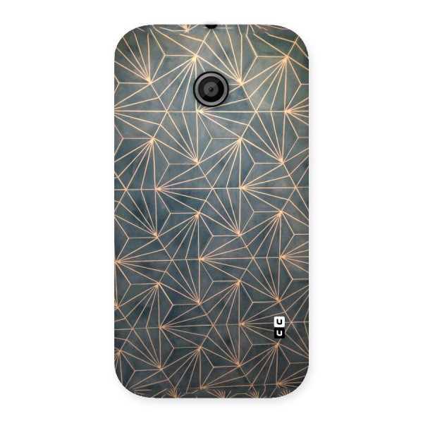 Dotted Lines Pattern Back Case for Moto E