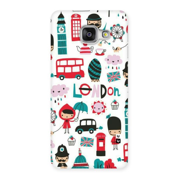 Double Decker Back Case for Galaxy A3 2016