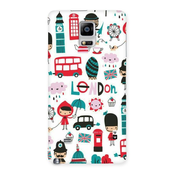 Double Decker Back Case for Galaxy Note 4