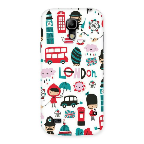 Double Decker Back Case for Galaxy S4 Mini