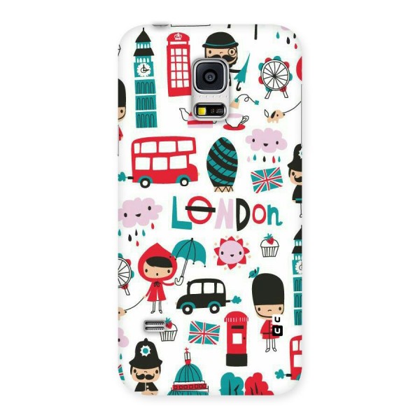 Double Decker Back Case for Galaxy S5 Mini