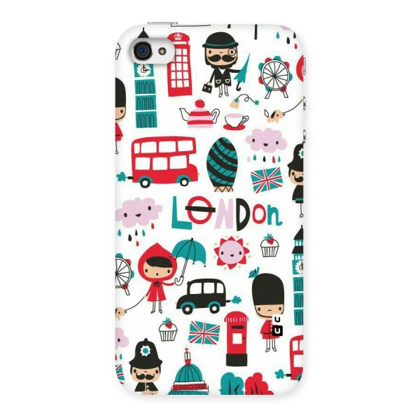 Double Decker Back Case for iPhone 4 4s