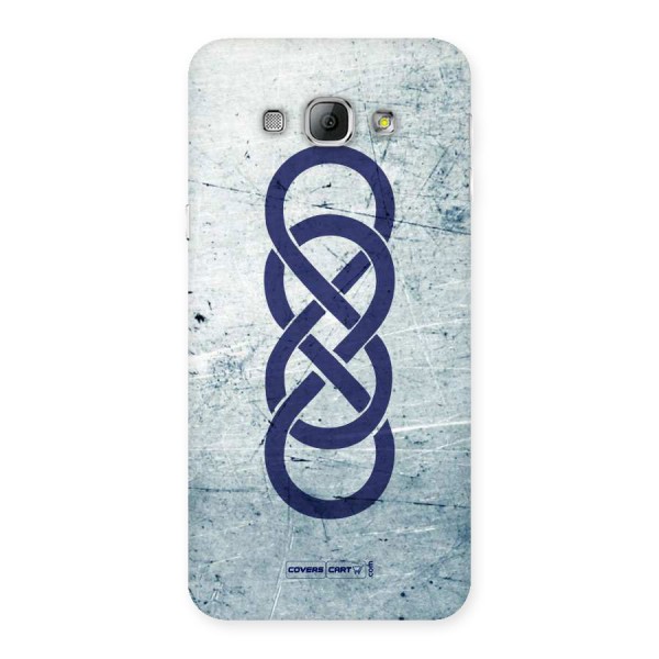 Double Infinity Rough Back Case for Galaxy A8