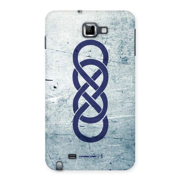 Double Infinity Rough Back Case for Galaxy Note