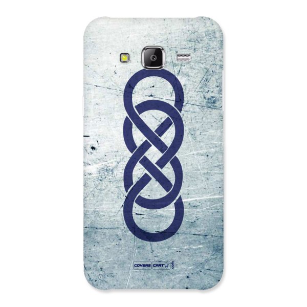 Double Infinity Rough Back Case for Samsung Galaxy J5