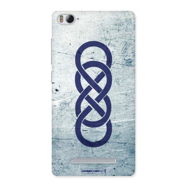 Double Infinity Rough Back Case for Xiaomi Mi4i