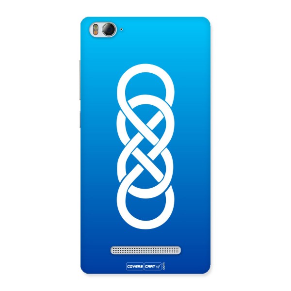 Double Infinity Blue Back Case for Xiaomi Mi4i