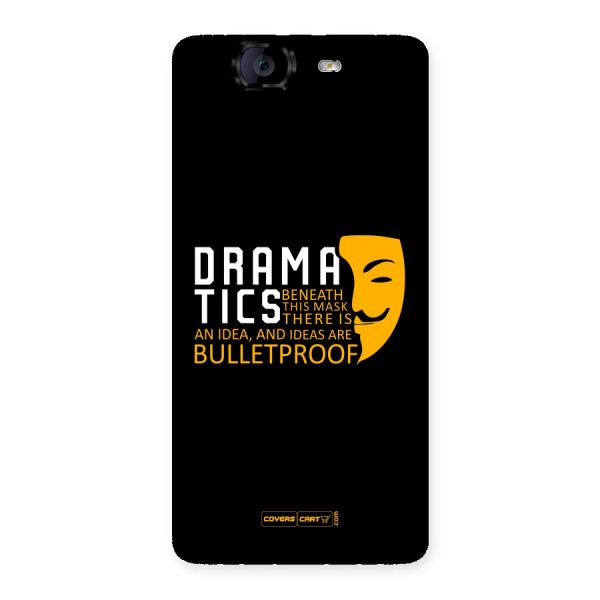 Dramatics Back Case for Canvas Knight A350