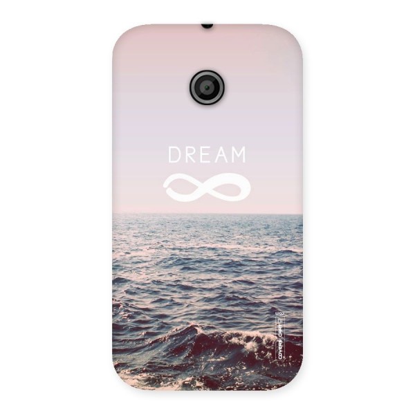 Dream Infinity Back Case for Moto E