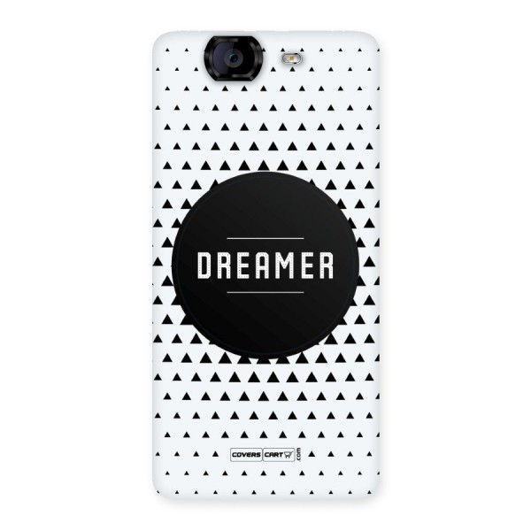 Dreamer Minimalist Back Case for Canvas Knight A350