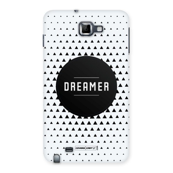 Dreamer Minimalist Back Case for Galaxy Note