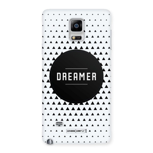 Dreamer Minimalist Back Case for Galaxy Note 4