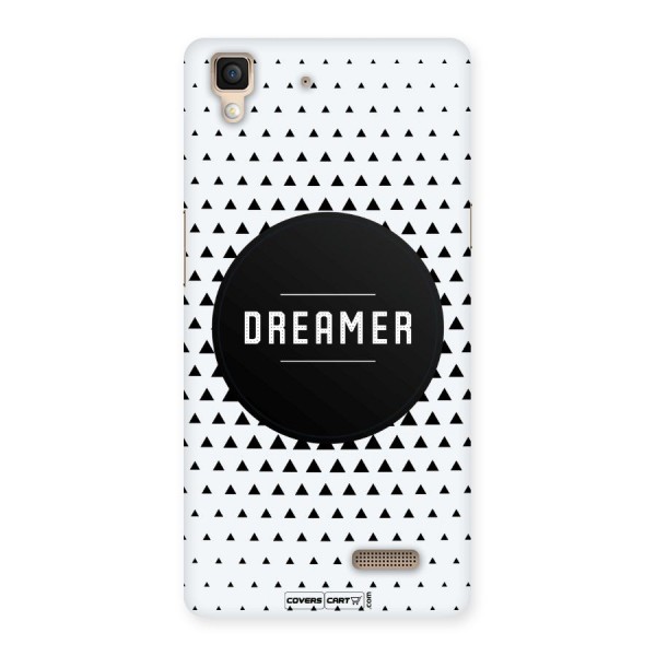 Dreamer Minimalist Back Case for Oppo R7