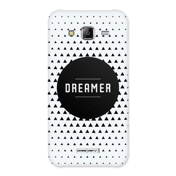 Dreamer Minimalist Back Case for Samsung Galaxy J5