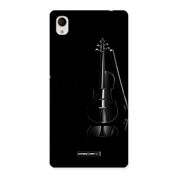 Elegant Violin Back Case for Xperia M4 Aqua