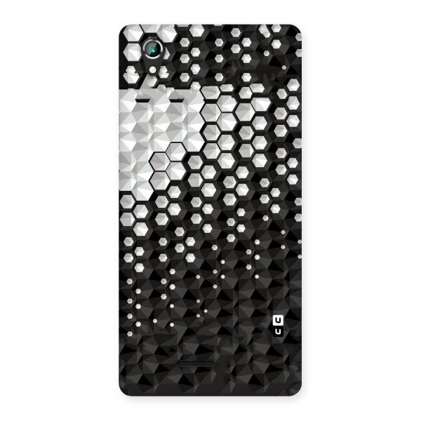 Elite Hexagonal Back Case for Lava Iris 800