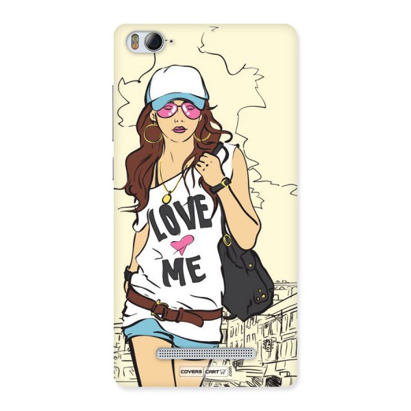 Fashion Girl Back Case for Xiaomi Mi4i