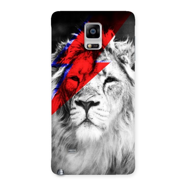 Fearless Lion Back Case for Galaxy Note 4