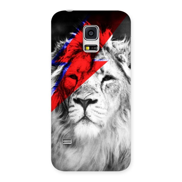 Fearless Lion Back Case for Galaxy S5 Mini