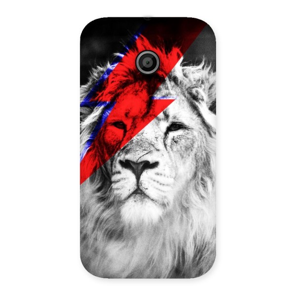 Fearless Lion Back Case for Moto E