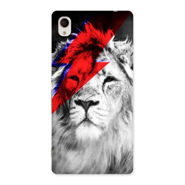 Fearless Lion Back Case for Xperia M4 Aqua