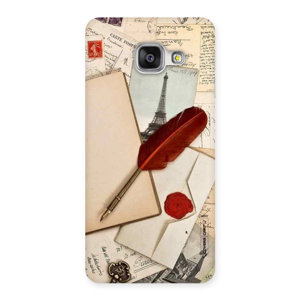 Feather Beauty Back Case for Galaxy A3 2016