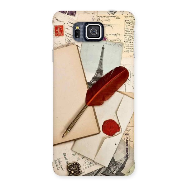 Feather Beauty Back Case for Galaxy Alpha