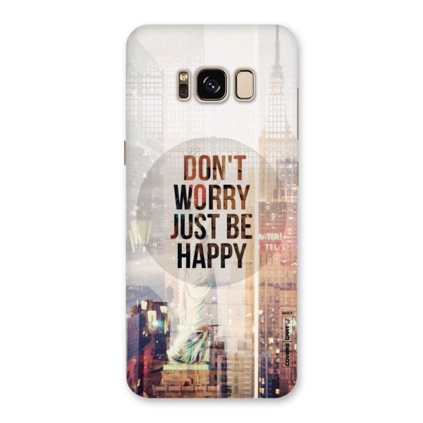 Feel Lively Back Case for Galaxy S8