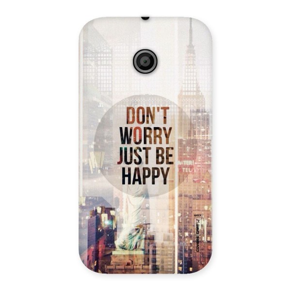 Feel Lively Back Case for Moto E