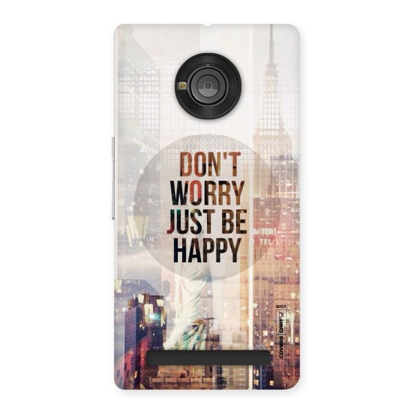 Feel Lively Back Case for Yu Yuphoria